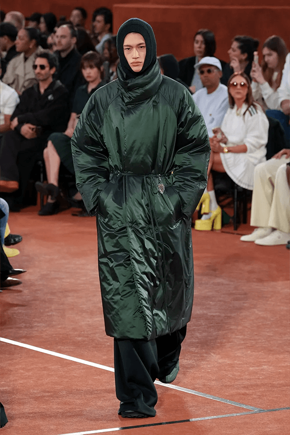 Lacoste Fall Winter 2025 Paris Fashion Week Pelagia Kolotouros womenswear menswear runway show roland garros tennis sportswear