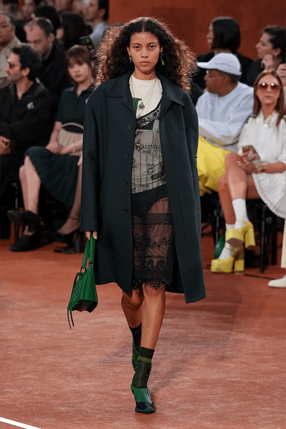 Lacoste Fall Winter 2025 Paris Fashion Week Pelagia Kolotouros womenswear menswear runway show roland garros tennis sportswear