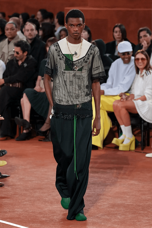 Lacoste Fall Winter 2025 Paris Fashion Week Pelagia Kolotouros womenswear menswear runway show roland garros tennis sportswear