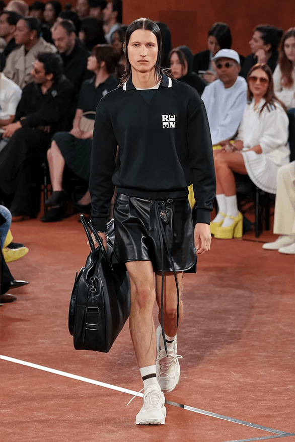 Lacoste Fall Winter 2025 Paris Fashion Week Pelagia Kolotouros womenswear menswear runway show roland garros tennis sportswear