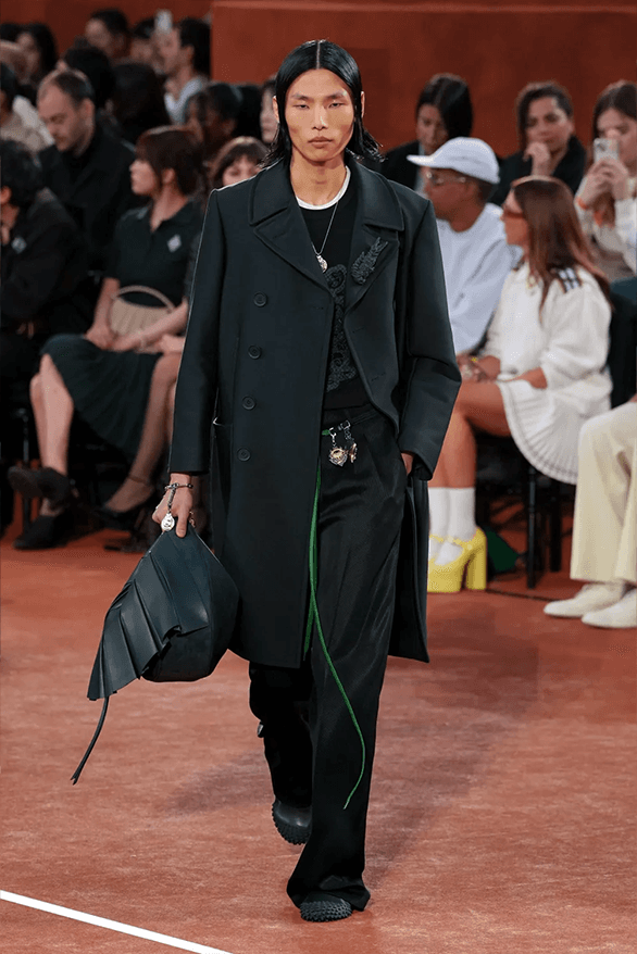 Lacoste Fall Winter 2025 Paris Fashion Week Pelagia Kolotouros womenswear menswear runway show roland garros tennis sportswear