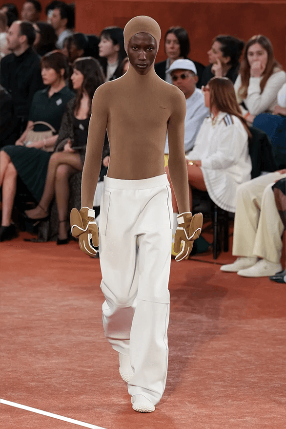 Lacoste Fall Winter 2025 Paris Fashion Week Pelagia Kolotouros womenswear menswear runway show roland garros tennis sportswear