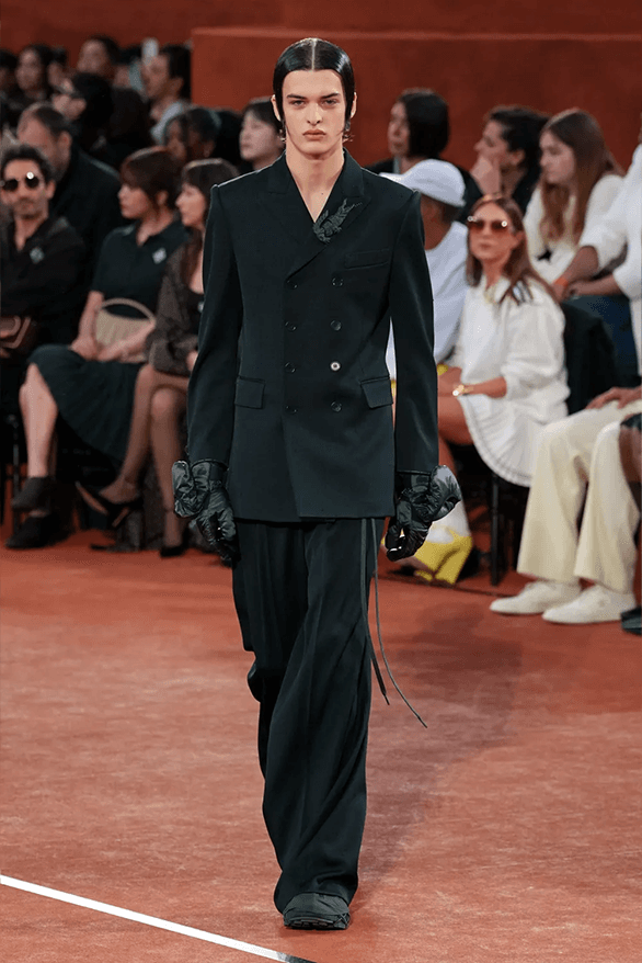 Lacoste Fall Winter 2025 Paris Fashion Week Pelagia Kolotouros womenswear menswear runway show roland garros tennis sportswear