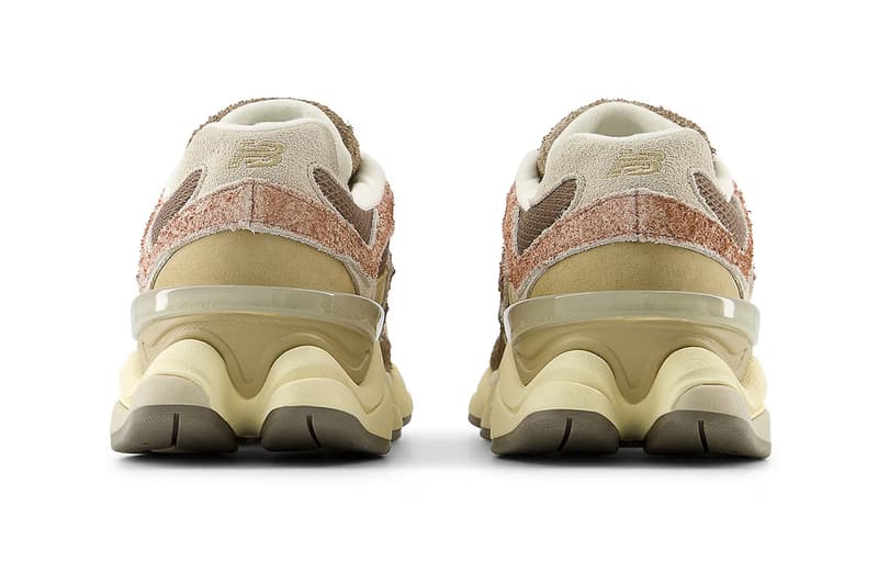 New Balance Reveals "Washed Suede" Pack 9060 "Landslide"; "Olivine"; "Cornflower Blue" sneaker vintage release info price outsole mes lacing 