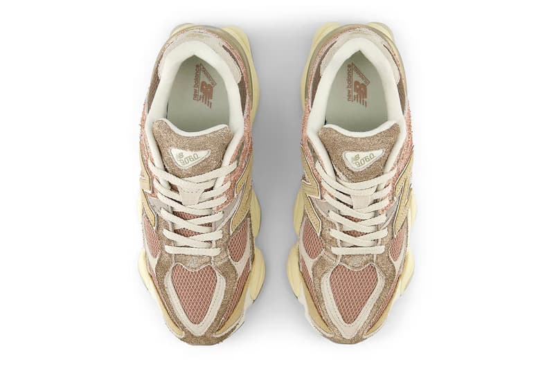 New Balance Reveals "Washed Suede" Pack 9060 "Landslide"; "Olivine"; "Cornflower Blue" sneaker vintage release info price outsole mes lacing 