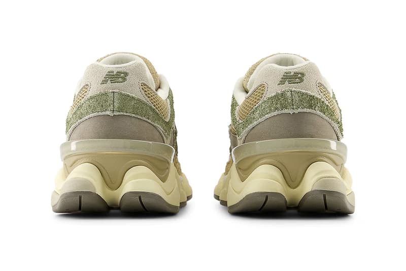 New Balance Reveals "Washed Suede" Pack 9060 "Landslide"; "Olivine"; "Cornflower Blue" sneaker vintage release info price outsole mes lacing 