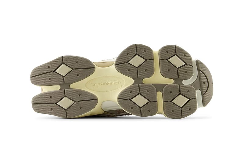 New Balance Reveals "Washed Suede" Pack 9060 "Landslide"; "Olivine"; "Cornflower Blue" sneaker vintage release info price outsole mes lacing 