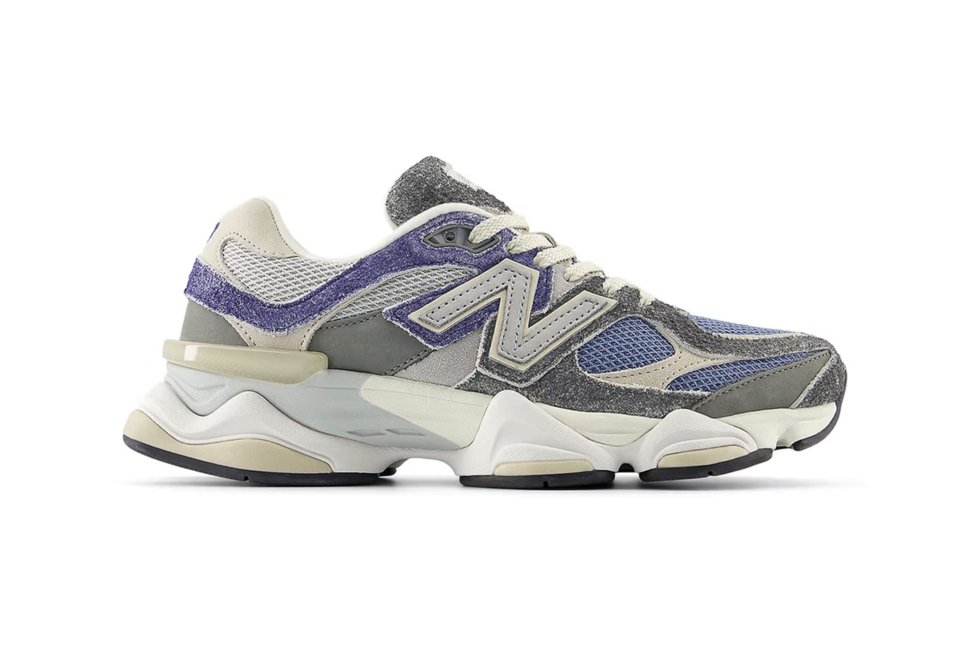 New Balance Reveals "Washed Suede" Pack 9060 "Landslide"; "Olivine"; "Cornflower Blue" sneaker vintage release info price outsole mes lacing 