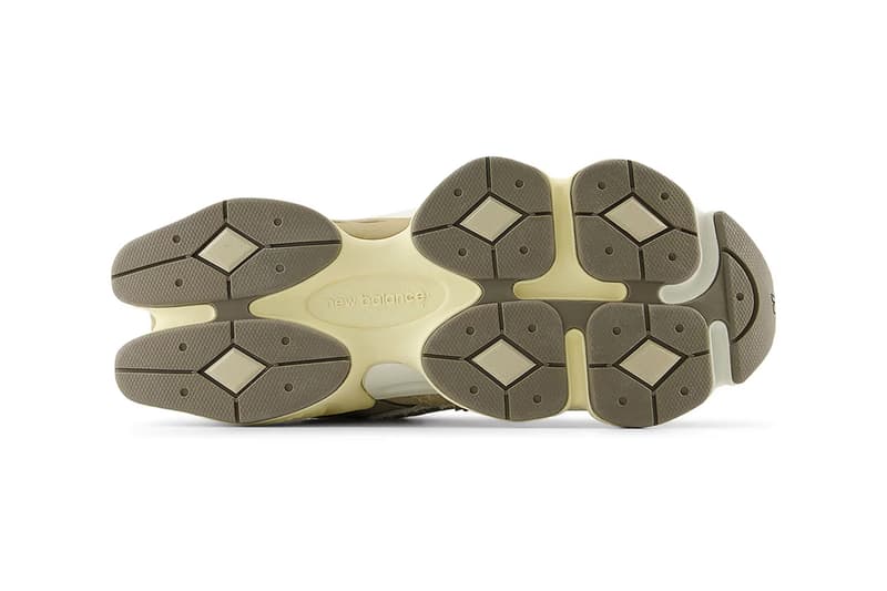 New Balance Reveals "Washed Suede" Pack 9060 "Landslide"; "Olivine"; "Cornflower Blue" sneaker vintage release info price outsole mes lacing 