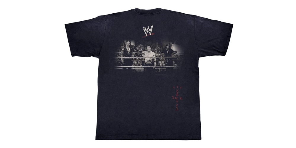 Travis Scott and WWE Drop "WRESTLING IS REAL" T-Shirt