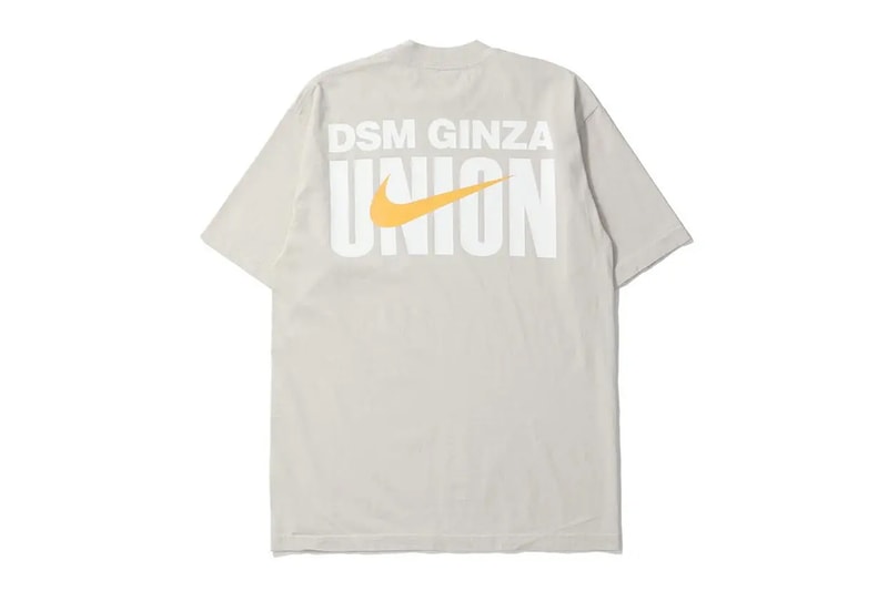 UNION Nike dover street market dsm Ginza spring 2025 pop up T-Shirt collaboration Release Info