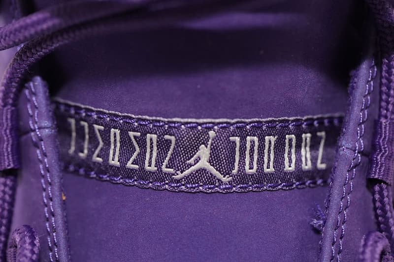 Air Jordan 11 “Purple Rain” Prince Jordan Brand Info Sold