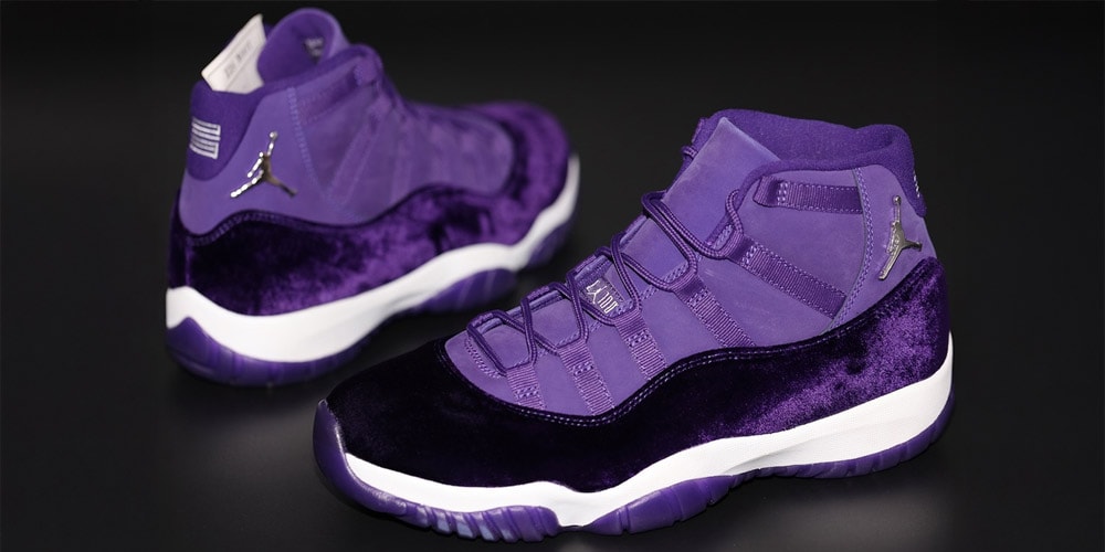 The Air Jordan 11 "Purple Rain" Honoring Prince's Legacy Is Sold for $100K USD