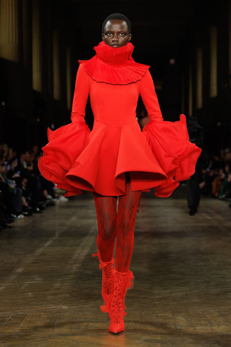 Alexander McQueen Fall/Winter 2025 Collection Paris Fashion Week FW25 Sean McGirr