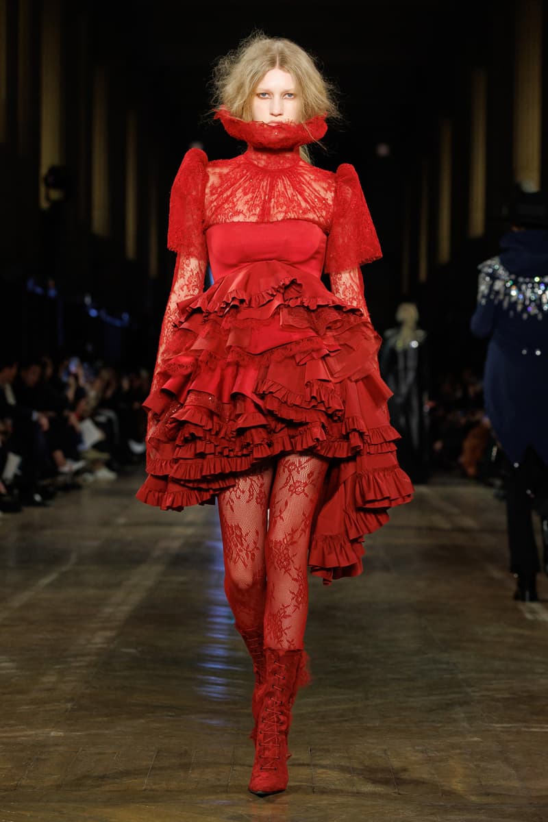 Alexander McQueen Fall/Winter 2025 Collection Paris Fashion Week FW25 Sean McGirr