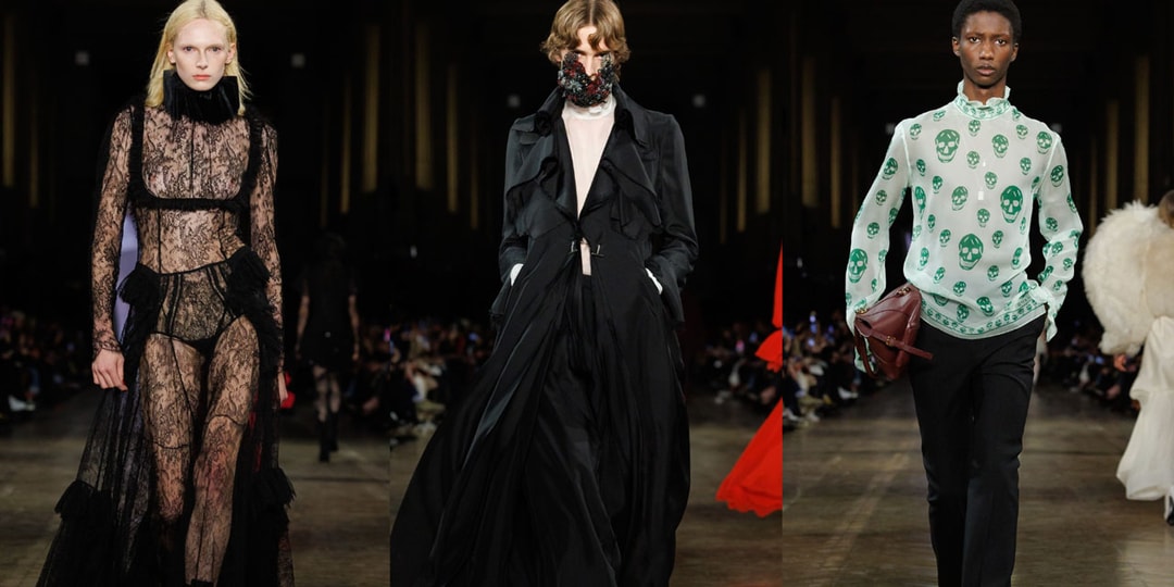 McQueen FW25 Dresses the Decadent Dandy