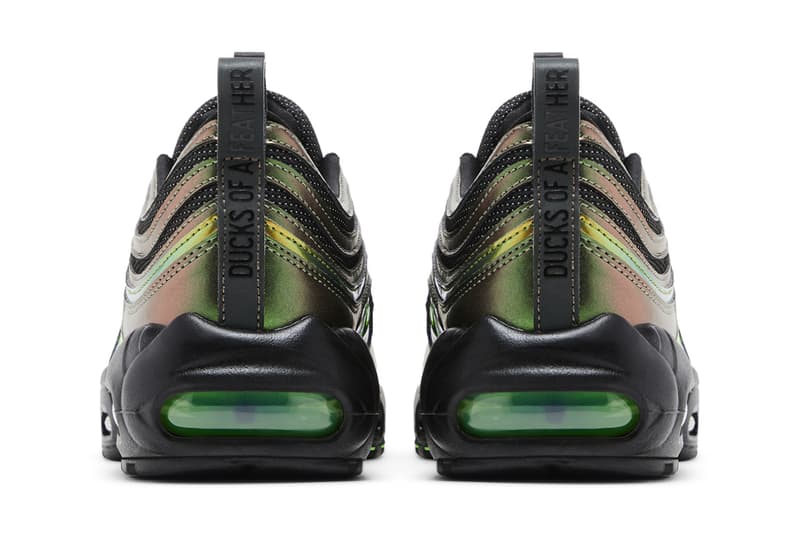 Ducks of a Feather Nike Air Max 95/97 Release Date info store list buying guide photos price University of Oregon division street lightning thunder storm