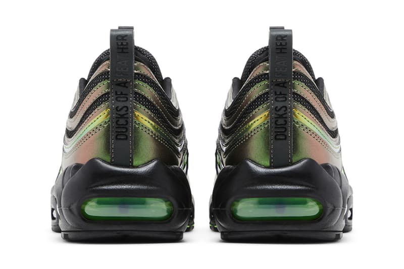 Ducks of a Feather Nike Air Max 95/97 Release Date info store list buying guide photos price University of Oregon division street lightning thunder storm