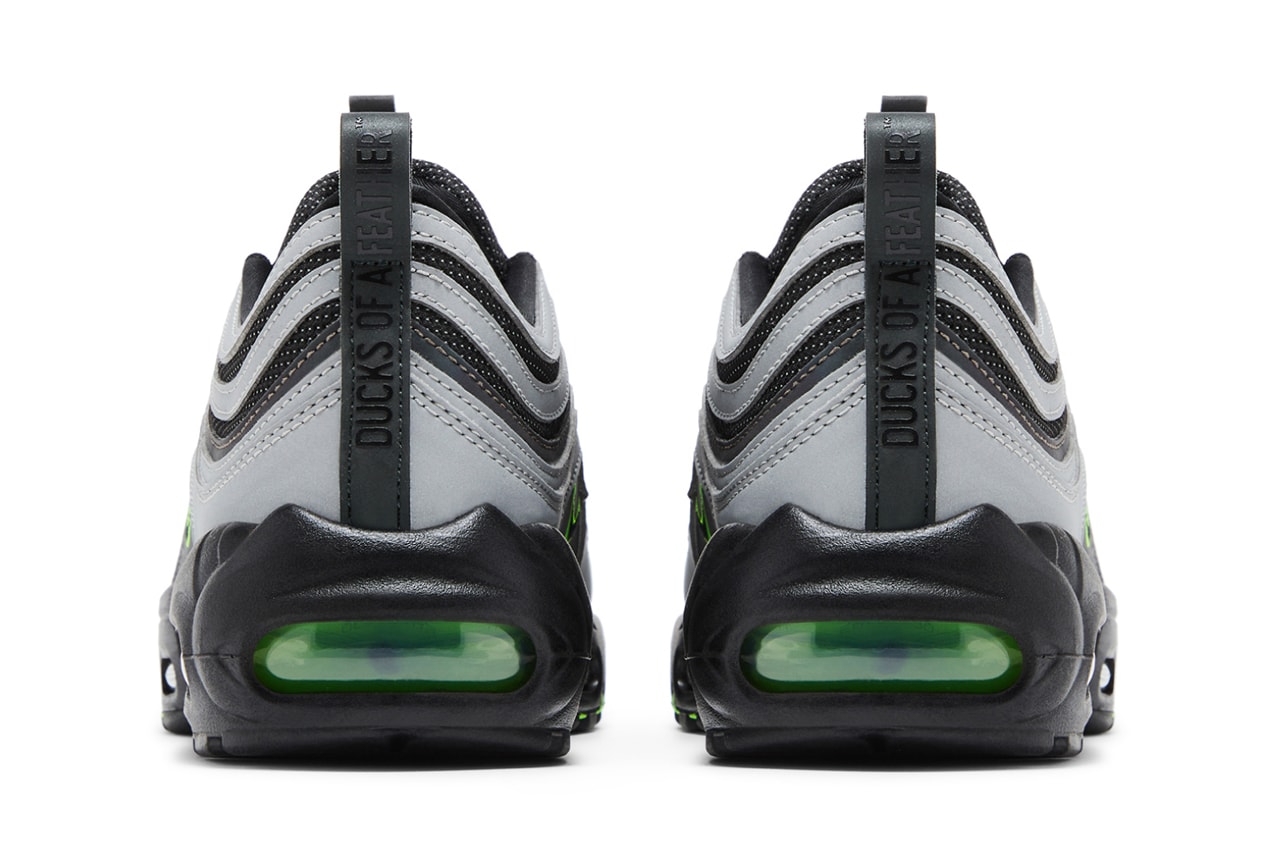 Ducks of a Feather Nike Air Max 95/97 Release Date info store list buying guide photos price University of Oregon division street lightning thunder storm