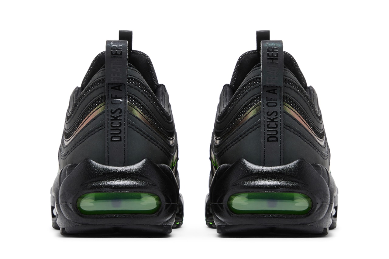 Ducks of a Feather Nike Air Max 95/97 Release Date info store list buying guide photos price University of Oregon division street lightning thunder storm