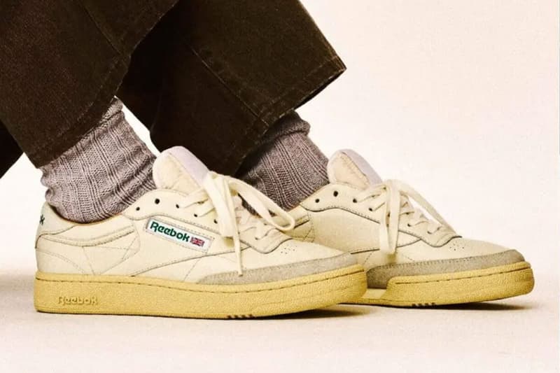 EDIFICE x Reebok Club C White Release Info