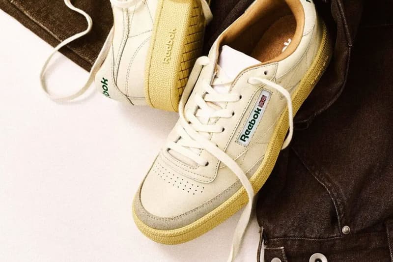 EDIFICE x Reebok Club C White Release Info