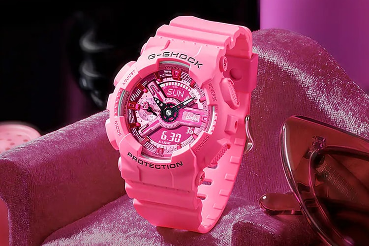 Mattel x G-SHOCK Collaborate on Limited-Edition Barbie-Inspired GMA-S110BE Watch
