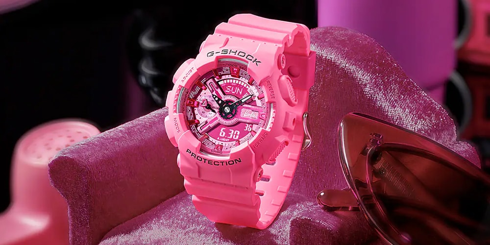 Mattel x G-SHOCK Collaborate on Limited-Edition Barbie-Inspired GMA-S110BE Watch