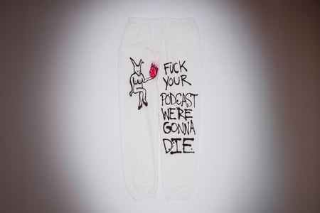 Jason Dill's Hand-Painted Sweatpants Are Fucking Awesome