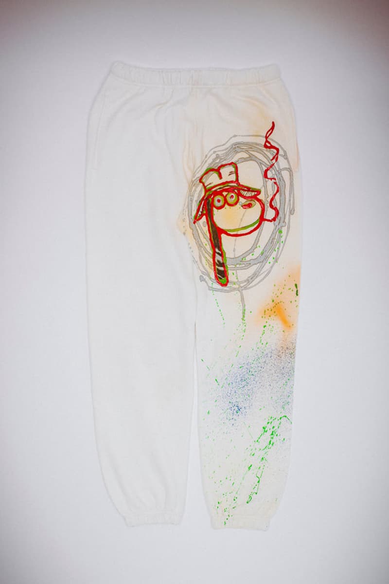 Jason Dill's Hand-Painted Sweatpants Are Fucking Awesome release info price