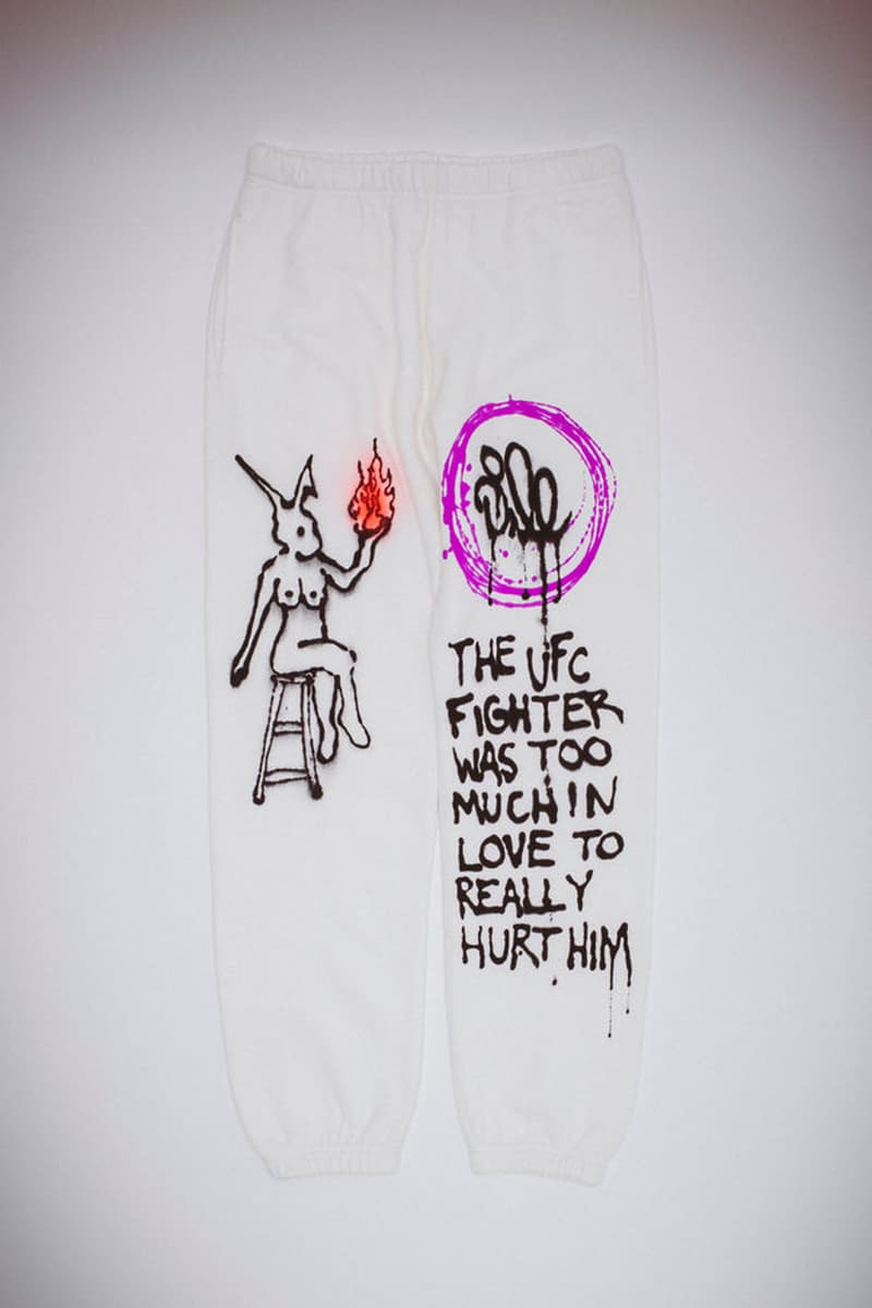 Jason Dill's Hand-Painted Sweatpants Are Fucking Awesome release info price