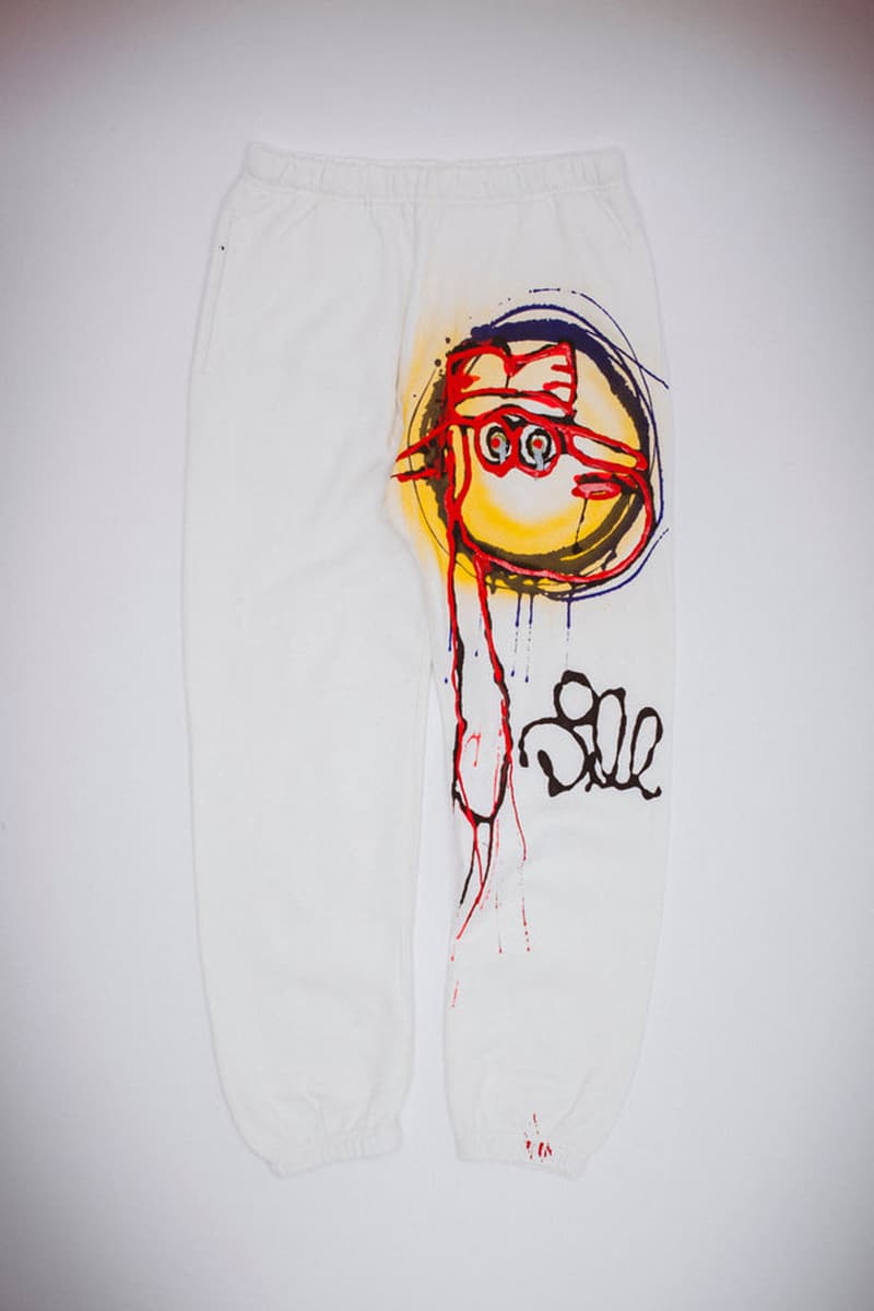 Jason Dill's Hand-Painted Sweatpants Are Fucking Awesome release info price