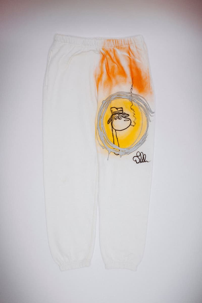 Jason Dill's Hand-Painted Sweatpants Are Fucking Awesome release info price