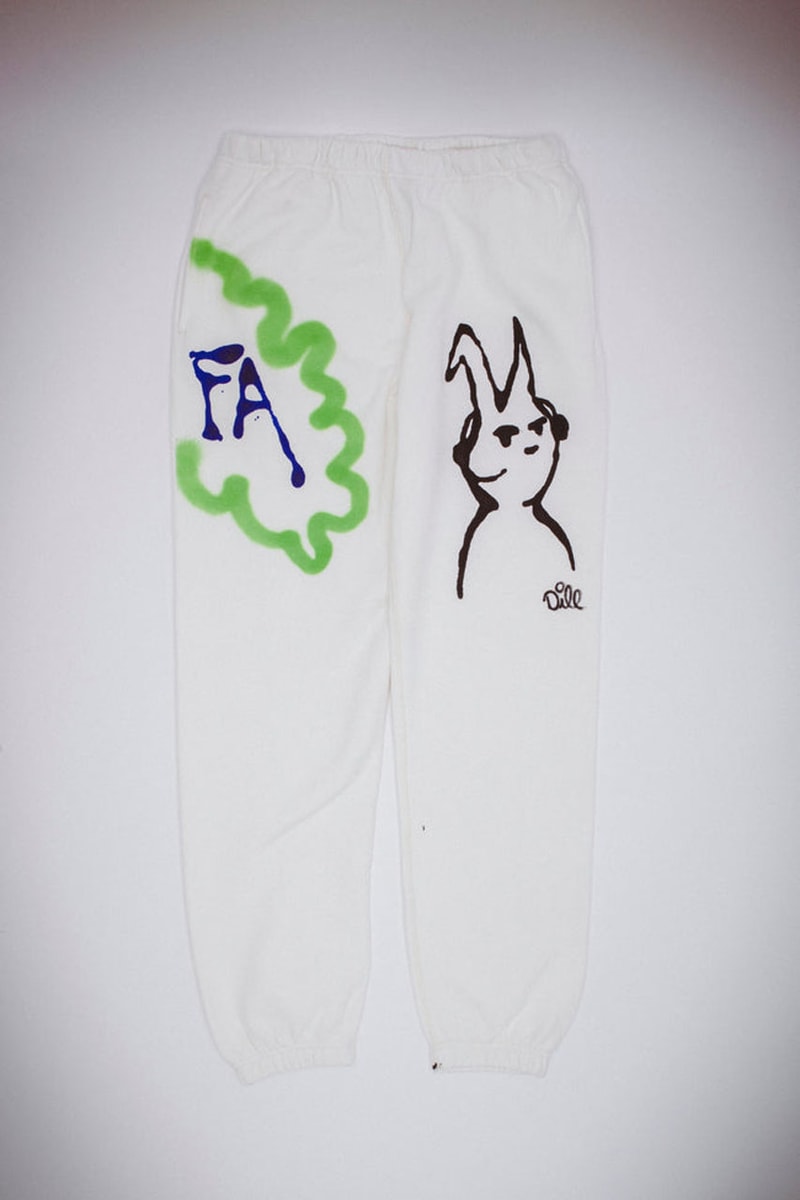 Jason Dill's Hand-Painted Sweatpants Are Fucking Awesome release info price