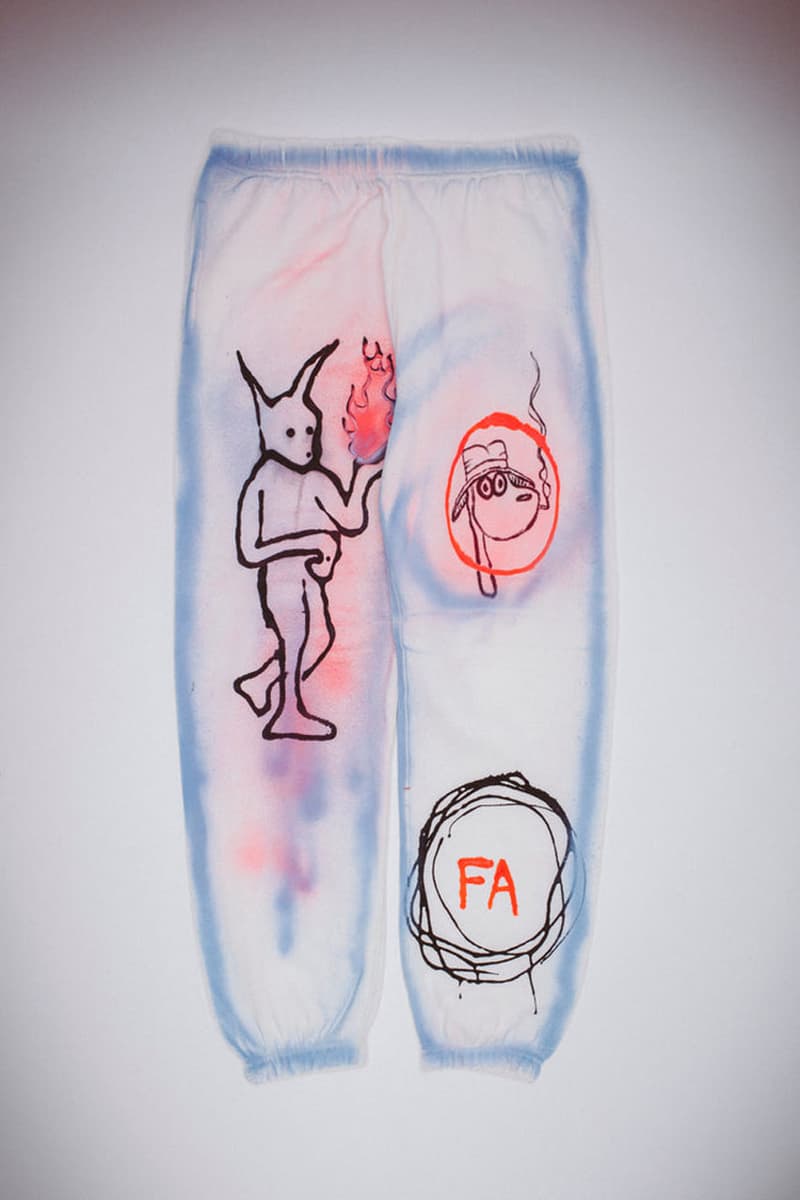 Jason Dill's Hand-Painted Sweatpants Are Fucking Awesome release info price