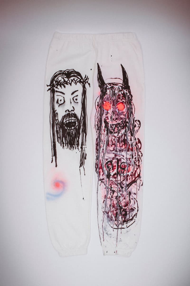 Jason Dill's Hand-Painted Sweatpants Are Fucking Awesome release info price