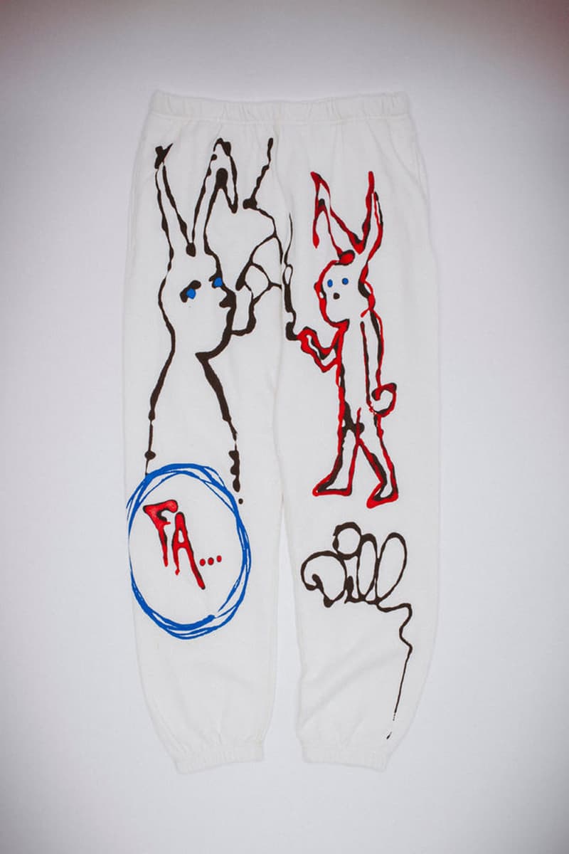 Jason Dill's Hand-Painted Sweatpants Are Fucking Awesome release info price