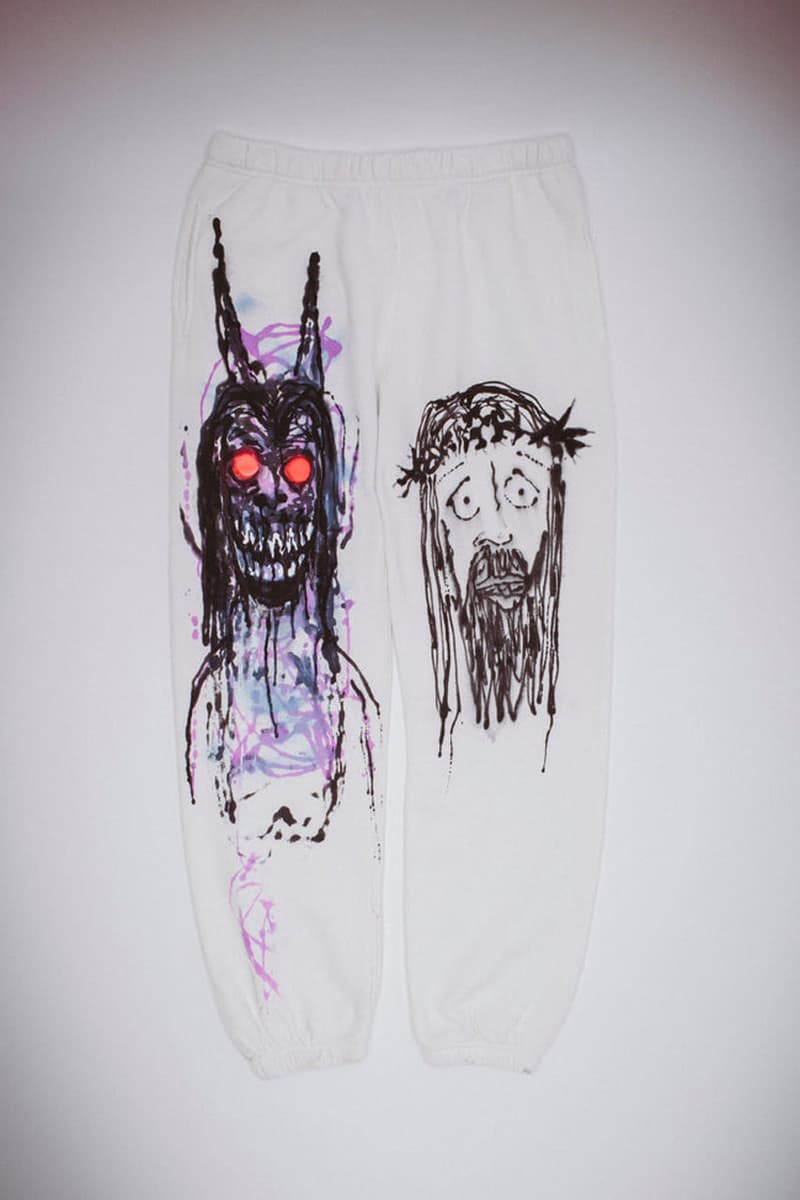 Jason Dill's Hand-Painted Sweatpants Are Fucking Awesome release info price