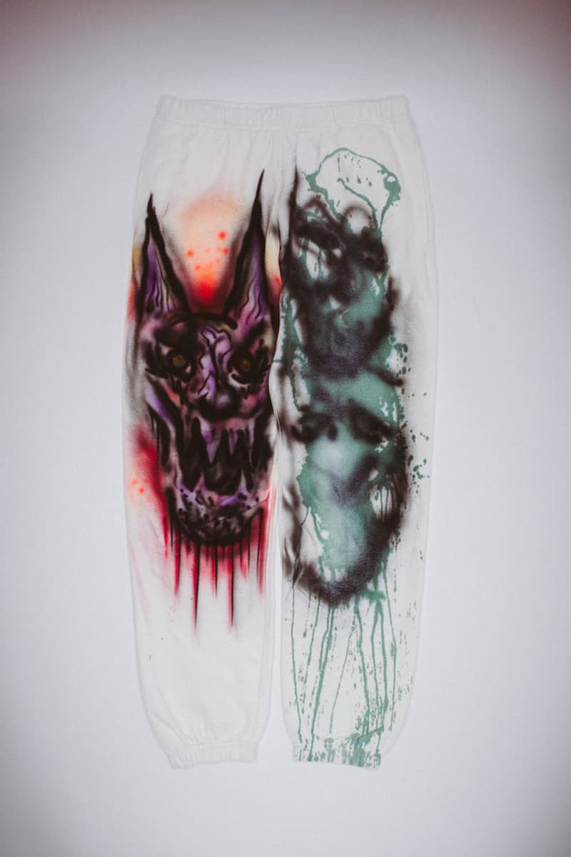 Jason Dill's Hand-Painted Sweatpants Are Fucking Awesome release info price