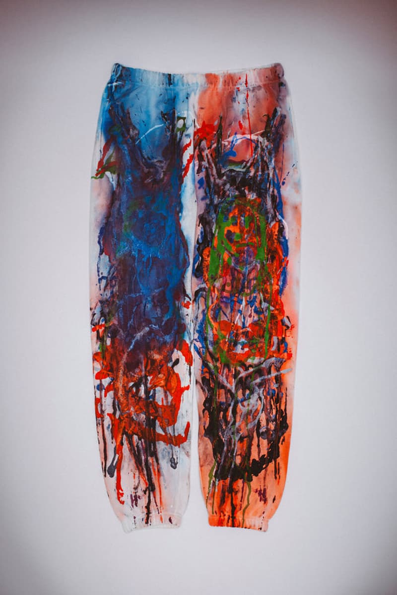 Jason Dill's Hand-Painted Sweatpants Are Fucking Awesome release info price