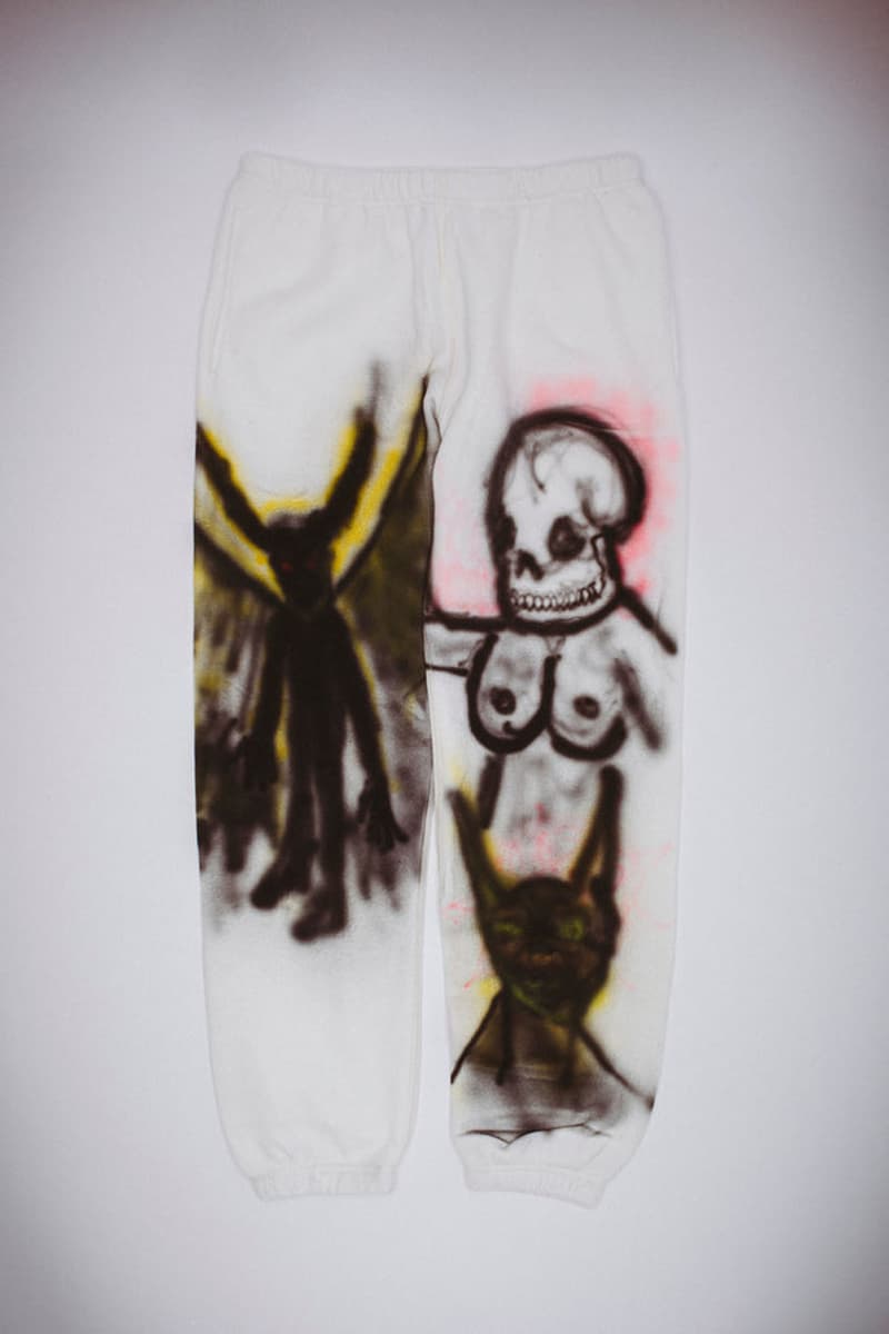 Jason Dill's Hand-Painted Sweatpants Are Fucking Awesome release info price