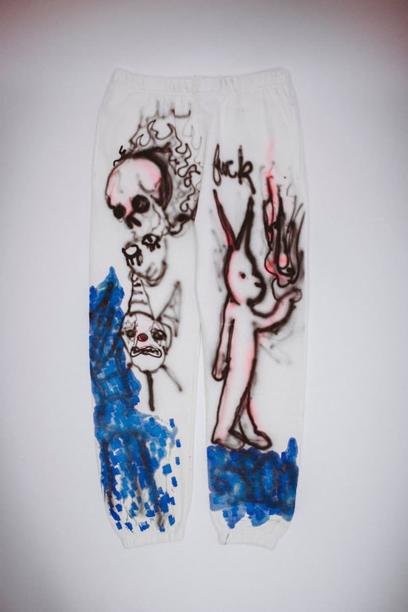 Jason Dill's Hand-Painted Sweatpants Are Fucking Awesome release info price