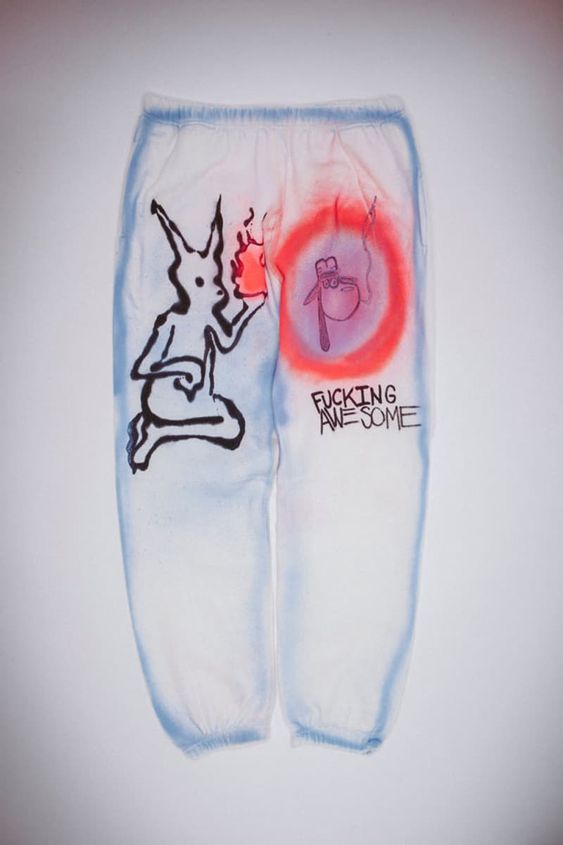 Jason Dill's Hand-Painted Sweatpants Are Fucking Awesome release info price