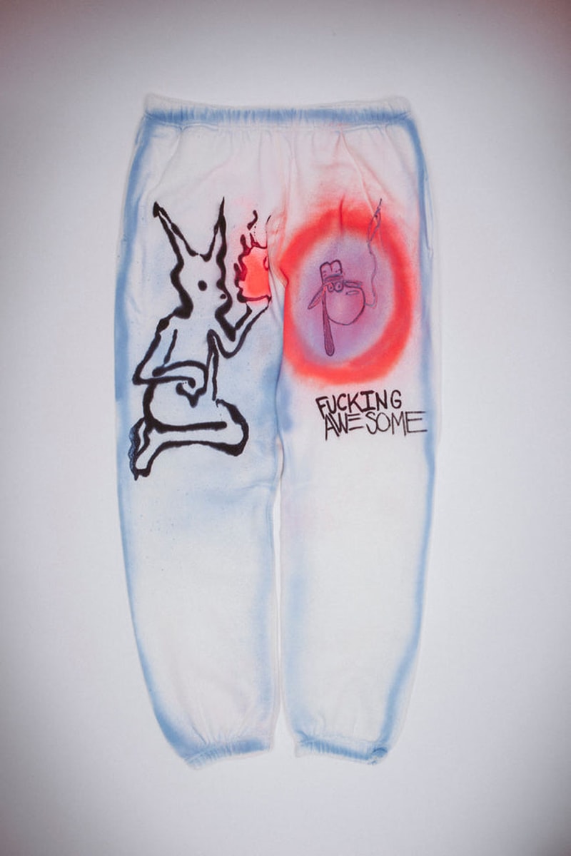 Jason Dill's Hand-Painted Sweatpants Are Fucking Awesome release info price