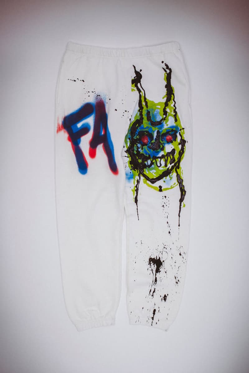 Jason Dill's Hand-Painted Sweatpants Are Fucking Awesome release info price