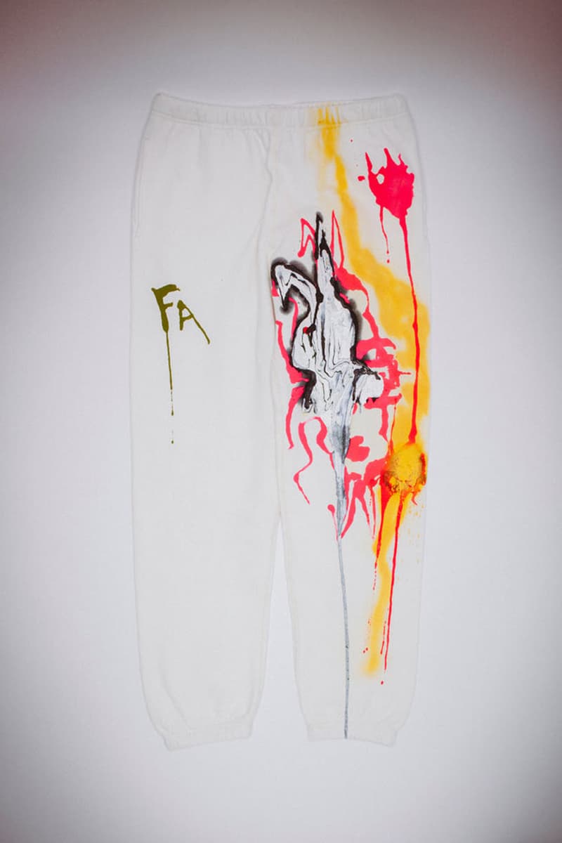 Jason Dill's Hand-Painted Sweatpants Are Fucking Awesome release info price