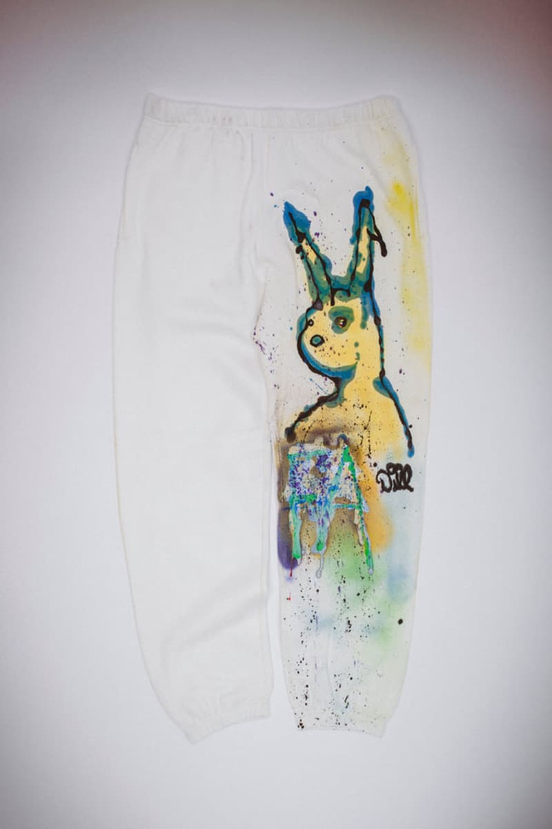 Jason Dill's Hand-Painted Sweatpants Are Fucking Awesome release info price