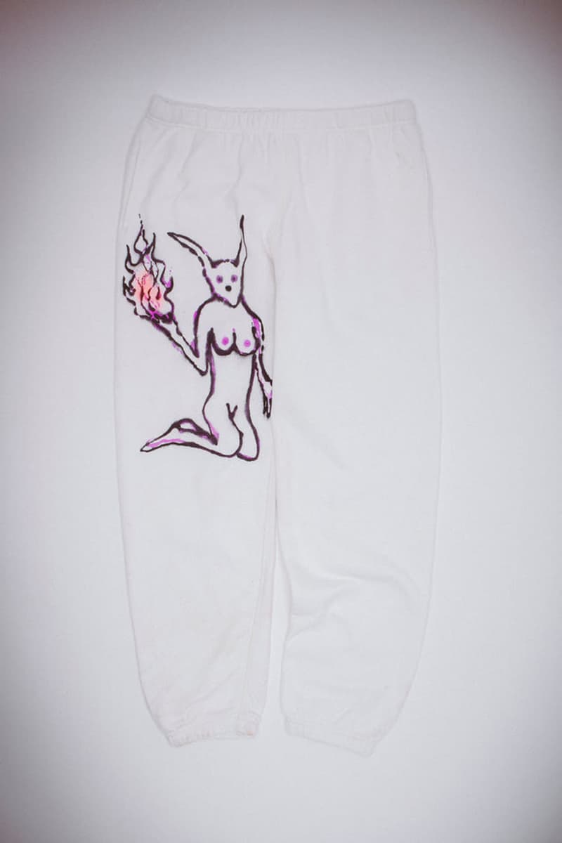 Jason Dill's Hand-Painted Sweatpants Are Fucking Awesome release info price