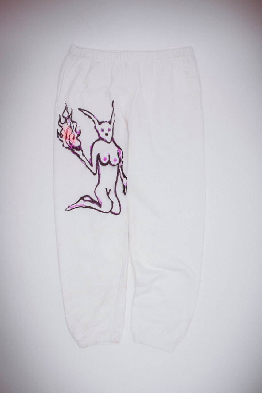 Jason Dill's Hand-Painted Sweatpants Are Fucking Awesome release info price