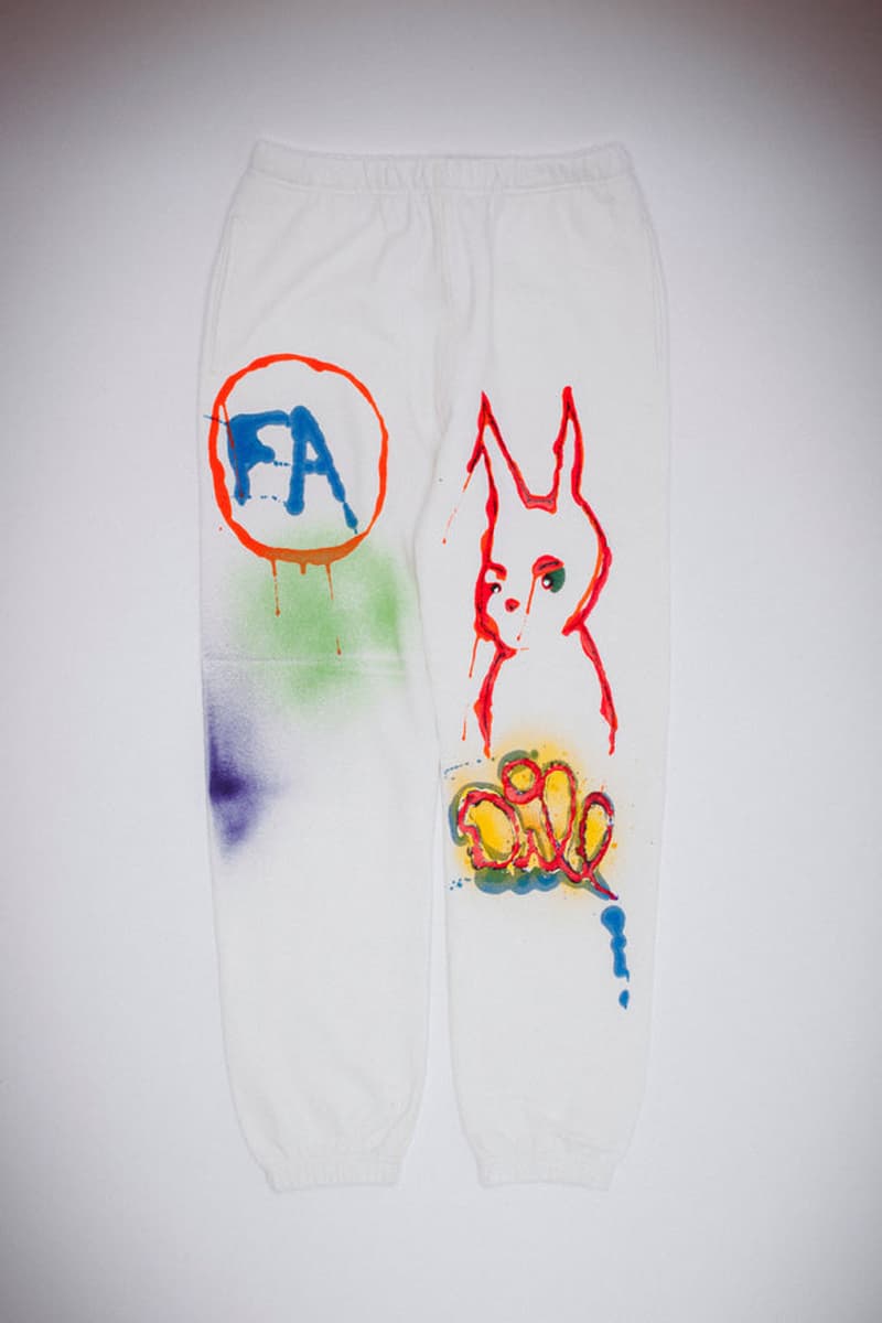 Jason Dill's Hand-Painted Sweatpants Are Fucking Awesome release info price